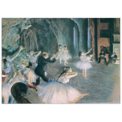 Edgar Degas - No Frame Print on Wood