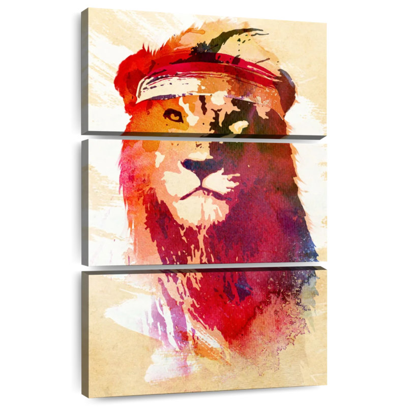 Brampt Gym Lion, 32" H x 20" W