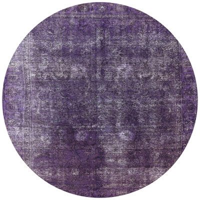 Tapis oriental mauve