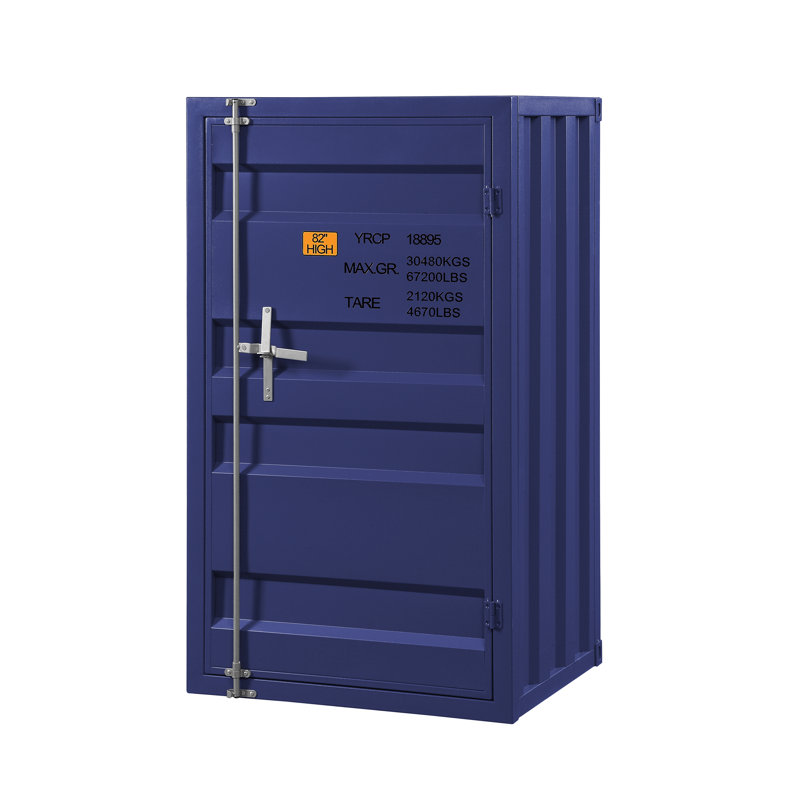 Commode Cargo, Bleu