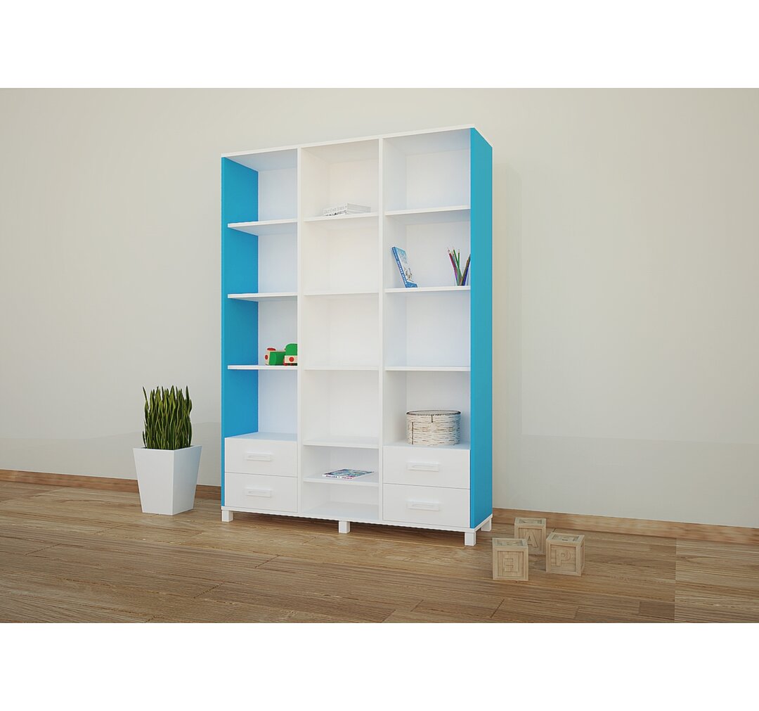 132 cm Bücherregal Hetton