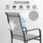 6 - Person Metal 54" Round Patio Dining Set-474437396