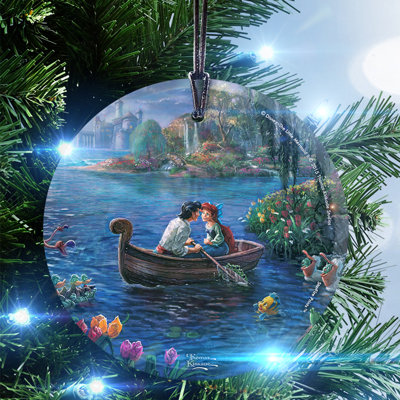 Disney (The Little Mermaid II) Hanging Glass Print