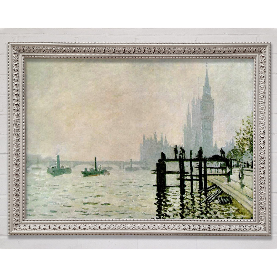 Claude Monet Die Themse und die Houses Of Parliament - Druck