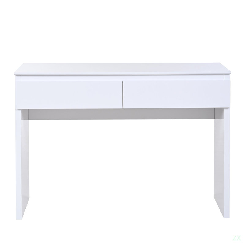 Modern Minimalist Two Drawer Dressing Table And Storage Space, Suitable For Bedrooms, Dressing Tables, And Offices