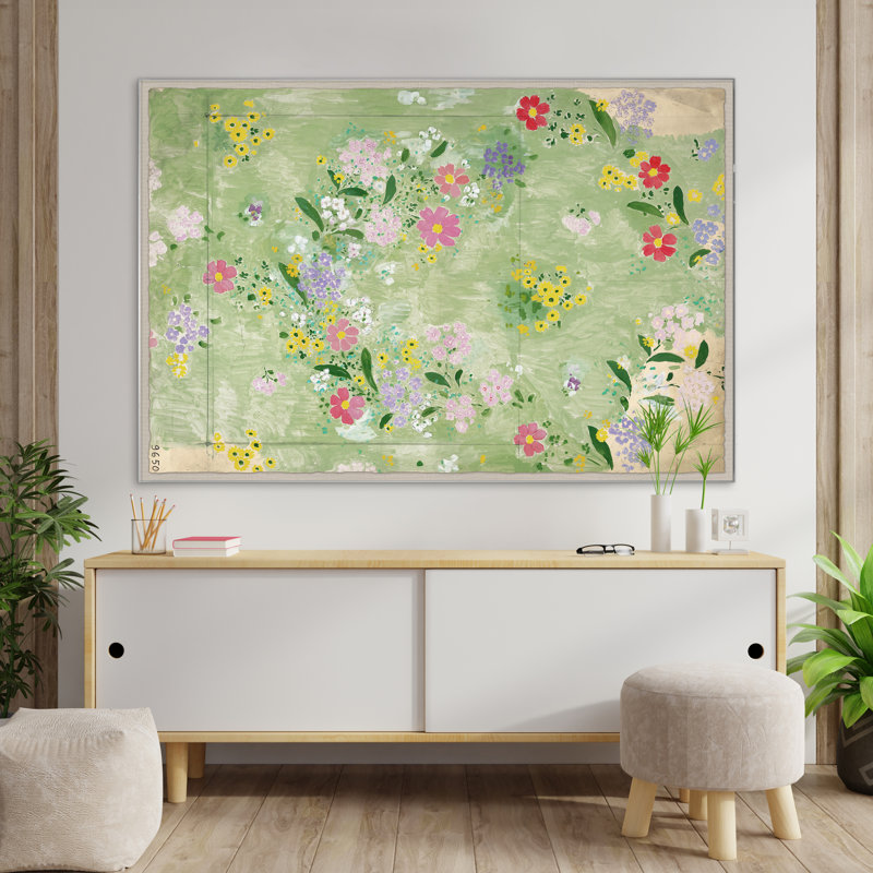 Canzonetta Print by Paule Marrot Soicher Marin, Gold Framed