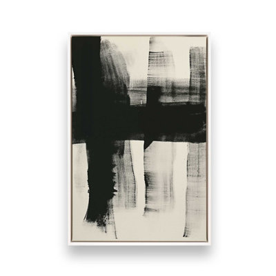 Charcoal Whisper II Rolled Canvas