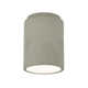 Sumatra Single Light Ceramic Flush Mount