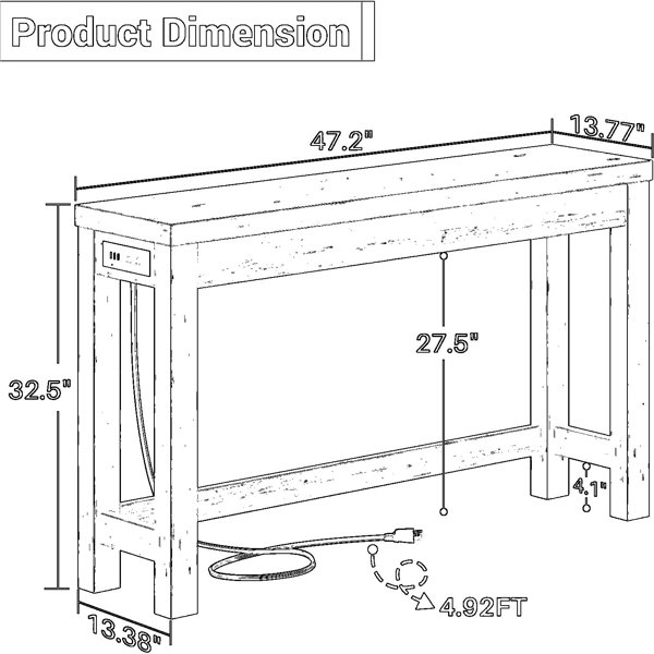 Dimensions du produit