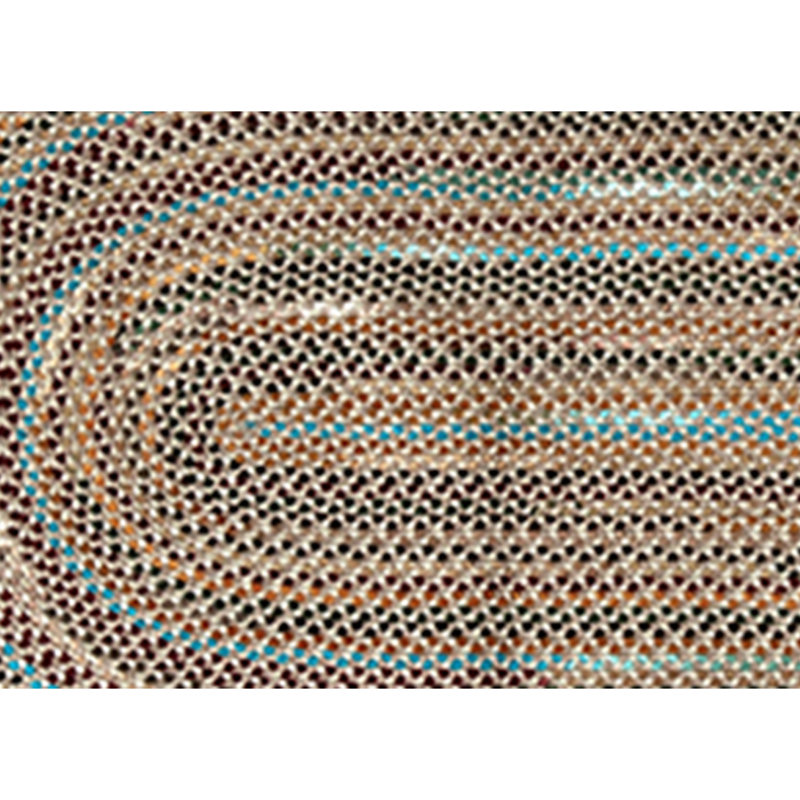 Hand Knotted Wool Area Rug in Tan
