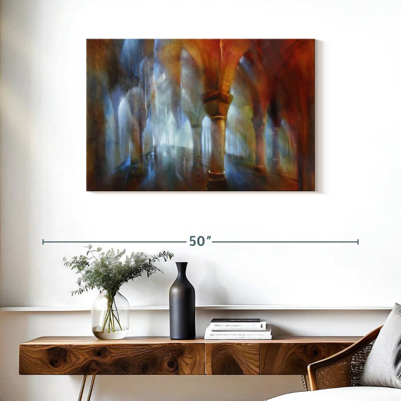 Portico, 24" H x 36" W