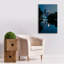  «Chicago Blue Reflection» par Epic Portfolio, art mural sur toile, 26 po x 40 po-467109168