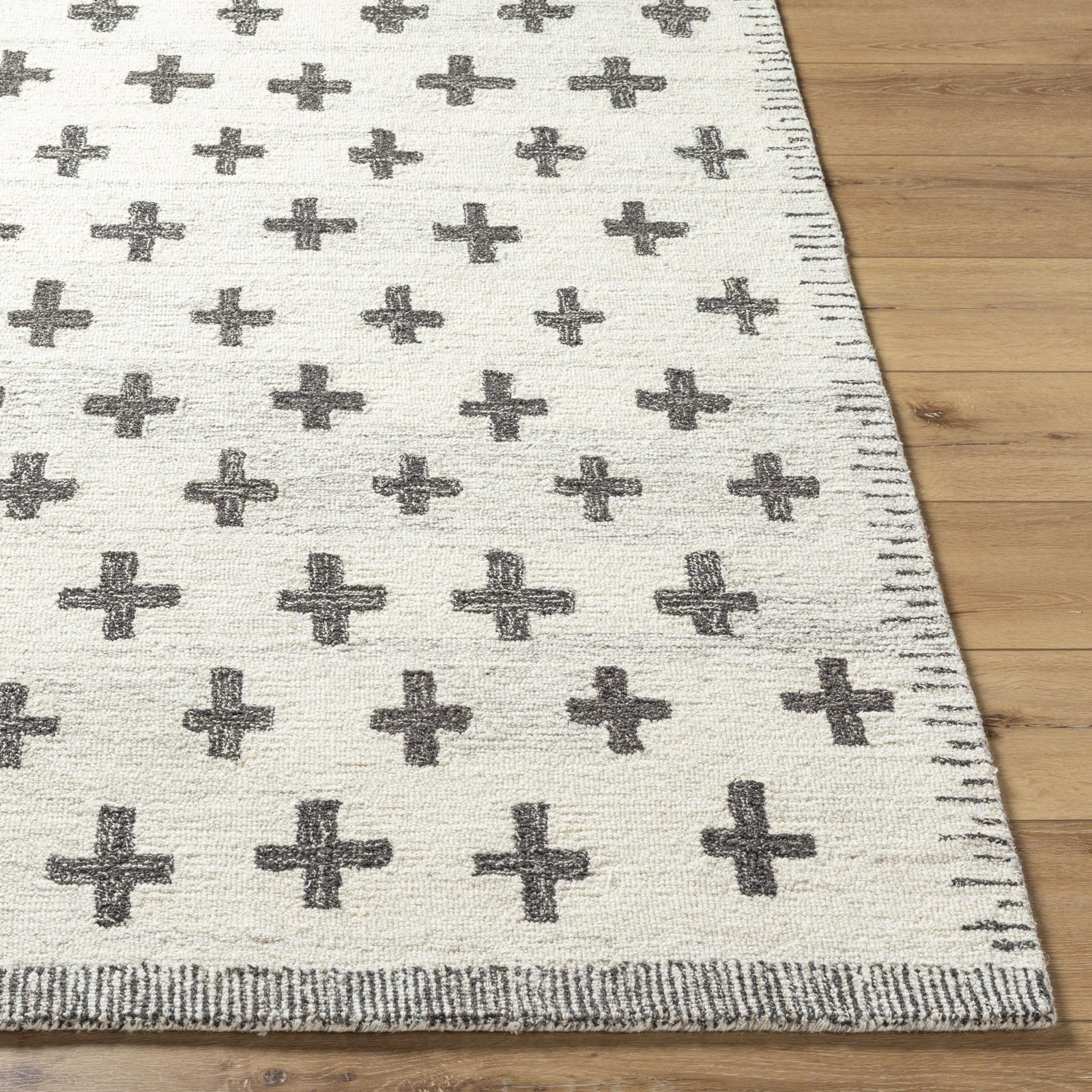 Khaylani Hand Tufted Wool Rug, Rectangle 2' x 3'