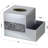 Tissue Box Cover & Organizer