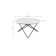 Vega White Najuan And Side Table Set