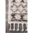 Adry Moroccan Shag Tasseled Cream/Charcoal Area Rug-140206736