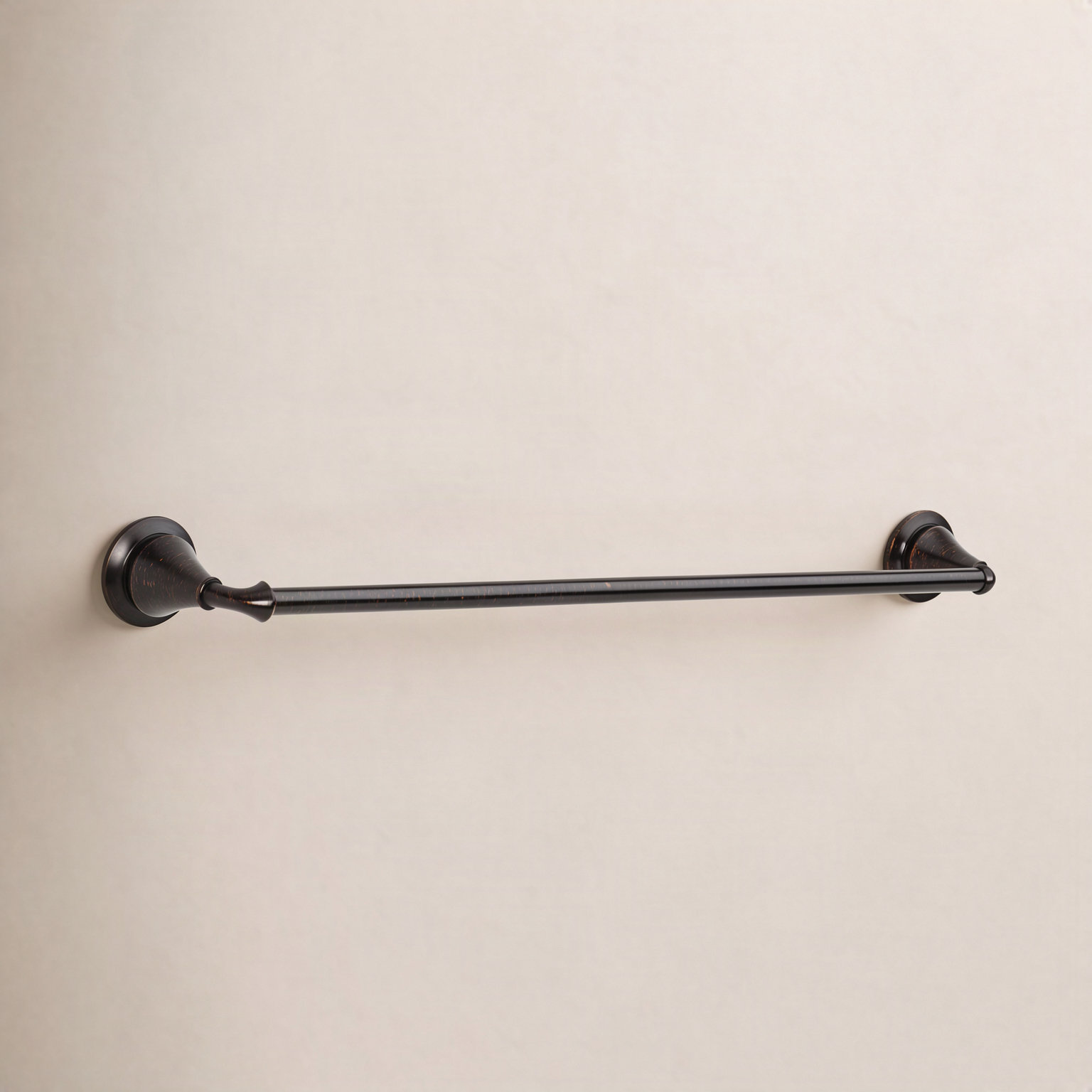 Linden™ 24" Wall-Mounted Towel Bar, Venetian Bronze