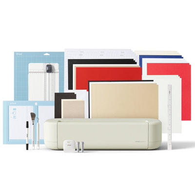 Cricut 2012404 Explore 5 Essential Bundle, Taupe