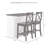 Jorianna Solid Wood Top Kitchen Island