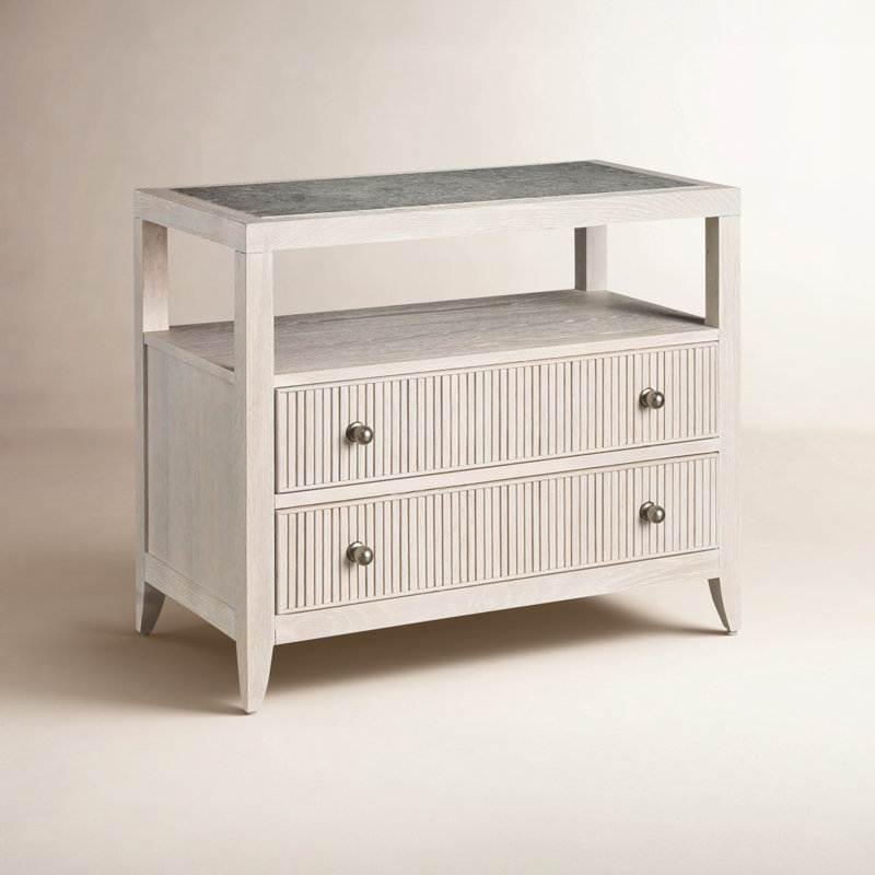 Avaline 2 - Drawer Nightstand, White Oak