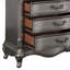 Commode à finition platine antique