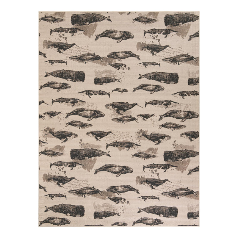 Angelys Indoor/Outdoor Area Rug, Rectangle 9' x 12'