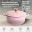 Cocotte ronde en fonte émaillée Lexi Home-80690449-92993004