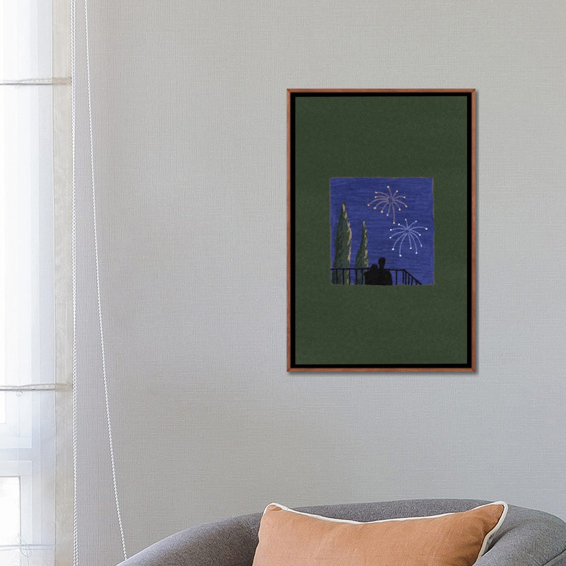 Indépendant - SGR43, H 26 po x l 18 po, Impression sur toile flottante sans passe-partout, Brun
