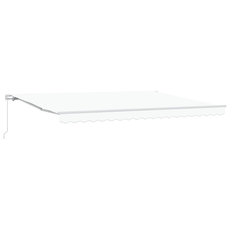 Retractable Awning, Grey, 450 cm W x 350 cm D