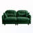 Chenille loveseat with tufted Cushion Backrest-855561685