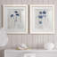 Indigo Botanical III - ensemble de 2 reproductions d'impressions-827887967-827887965-827887971