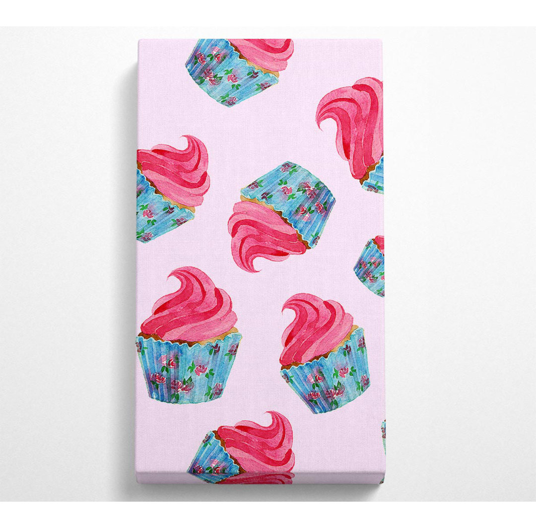 Cupcake 5 - Wrapped Canvas Kunstdrucke