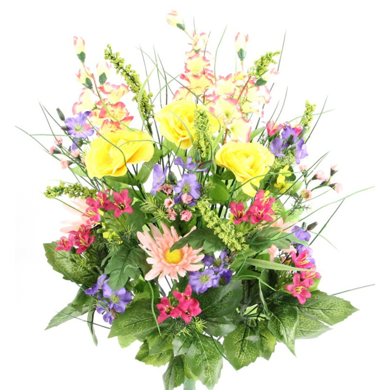 Mixed Assortment Arrangement, Red, 32" H x 6" W x 4" D