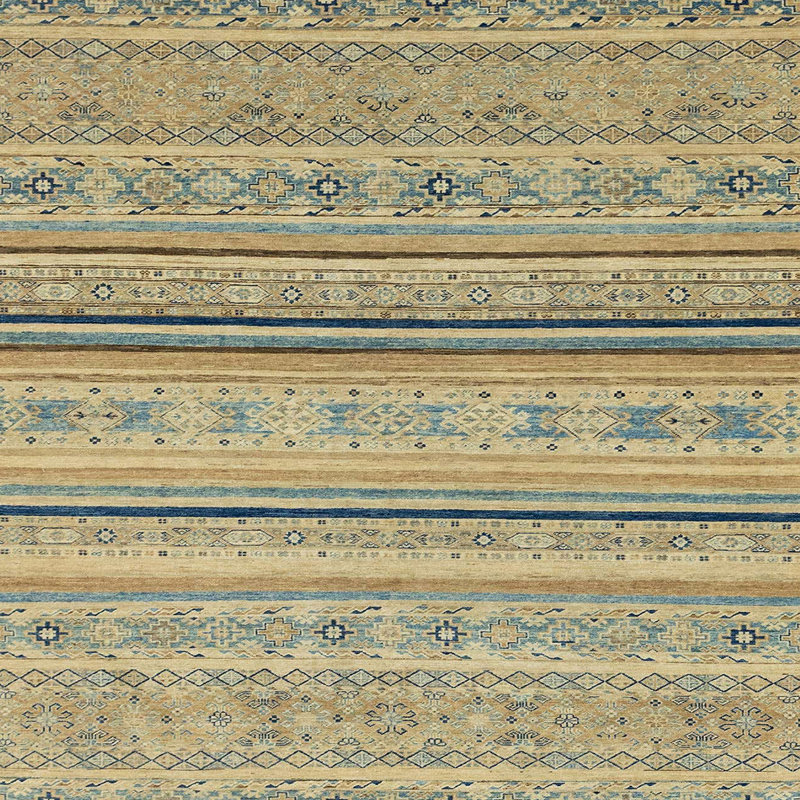 Abstract Indoor Rug, Square 4'