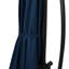 Parasol en porte-à-faux décalé 9,6 pi Eli avec DEL solaires Eli - Bleu marine-55205088
