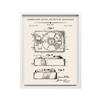 Schéma du tourne-disque