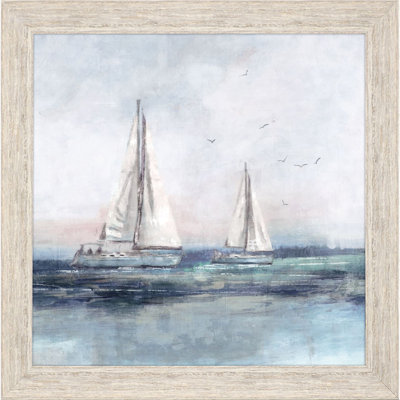«Blue Sailing II» par Blue Print sur papier