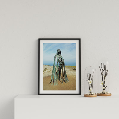 King Arthur Statue by Vouvart - Single Picture Frame Print