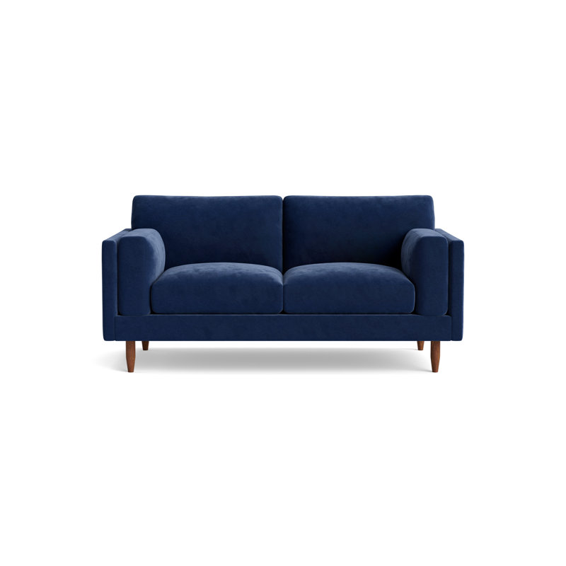 Skinny Fat Loveseat (70"), Performance Velvet - Uniform
