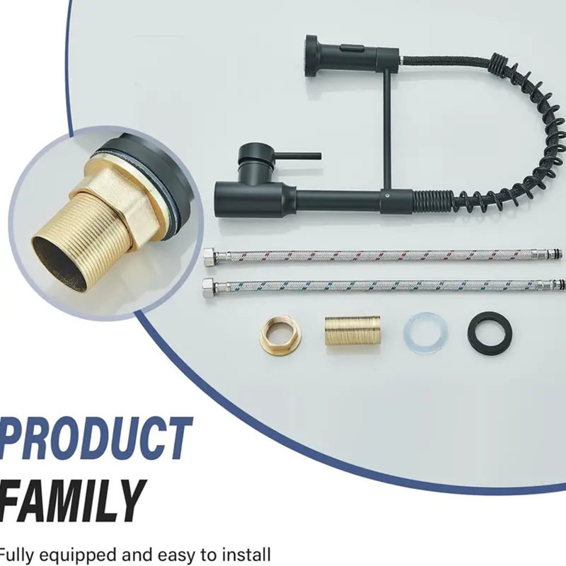 Belfry Kitchen Bublava Kitchen Faucet with Side Spray