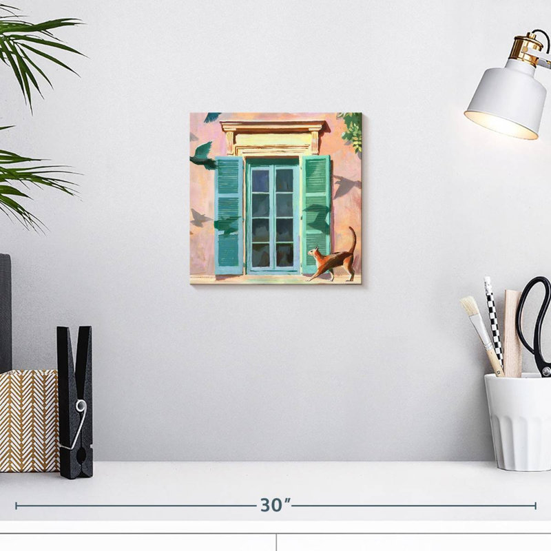 Lilies et ombres, H 10 po x l 10 po