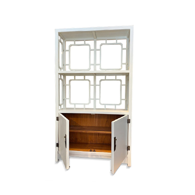 Double Panels Bookcase
