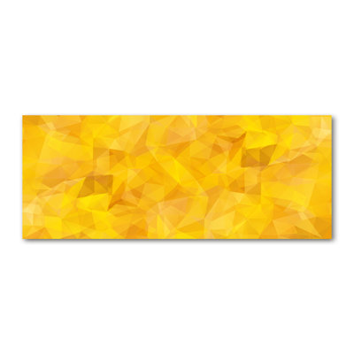Abstraction Triangles - Wrapped Canvas Print