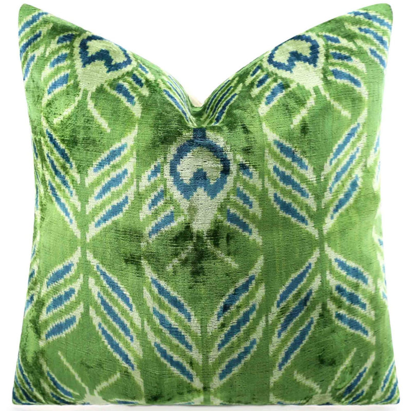 Coussin décoratif en velours