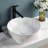 Pakroman 15.7'' Ceramic Circular Bathroom Sink
