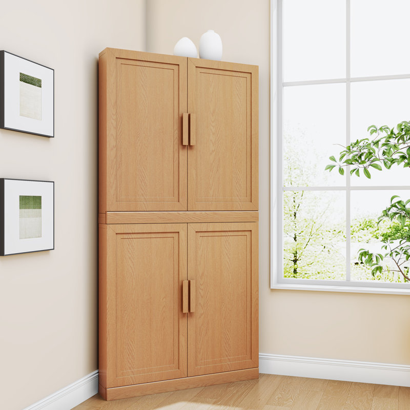 Armoire de coin de cuisine Reno, Bois