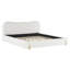 Lit tapissier Boucle avec tête de lit Wave-613308740-613308737