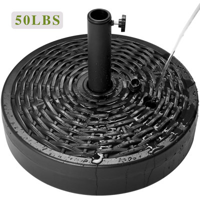 5.95 Lb. Plastic Free Standing Umbrella Base