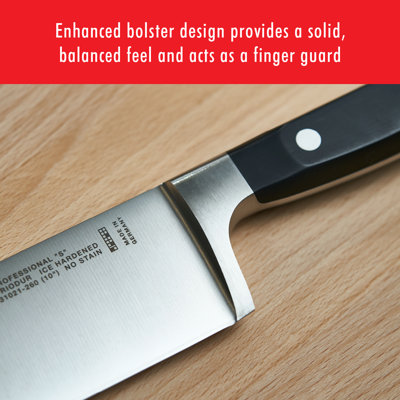 ZWILLING Professional "S" 7-inch Hollow Edge Santoku Knife