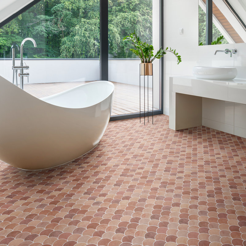 Scala 12.13" x 12.13" Porcelain Spanish Wall & Floor Tile